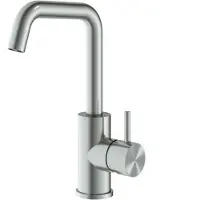 Hotbath Archie AR014 wastafelkraan met draaibare uitloop RVS316