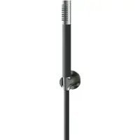 Hotbath Handdouche archie met wandsteun en doucheslang voor opbouwkraan rvs316