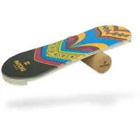 Matchu Sports Balance board - Trickboard - Blauw, Oranje, Zwart, Paars - 100% hout
