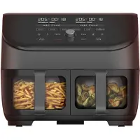 Instant Vortex Plus Dual ClearCook 7,6 liter airfryer (zwart)