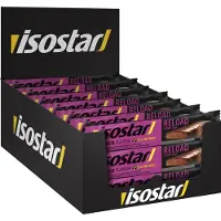Isostar High Protein - Reload Sport Bar - Eiwitten & Koolhydraatreep - Chocolade - 30 x 40 gr