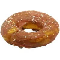 Brekz Bakery Donut rawhide kauwsnack hond S - 3 x 3 stuks