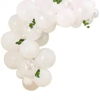 Ginger Ray Ballonnenboog Kit - Wit Eucalyptus