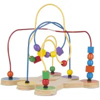 Melissa & Doug Klassiek kralendoolhof | Educatief houten speelgoed voor Kinderen | Geweldig cadeau voor meisjes en jongens | Van 3+