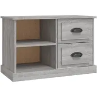 vidaXL Tv-meubel 73x35,5x47,5 cm bewerkt hout grijs sonoma eikenkleur
