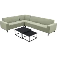 Van der Garde Tuinmeubelen VDG Boavista/Royalty loungeset - hoekbank links - Heritage leaf - 5-delig