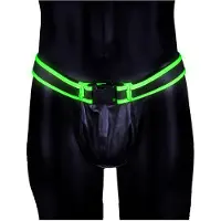 Ouch! Glow in the Dark Jock Strap - Met Gesp