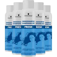 Schwarzkopf 6x Droogshampoo Fresh 150 ml
