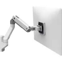 Ergotron HX Arm Wall Mount Wandbeugel voor monitor Aantal monteerbare displays: 1 Display(s) 38,1 cm (15) - 124,5 cm (49) Wit Draaibaar, In hoogte verstelbaar,