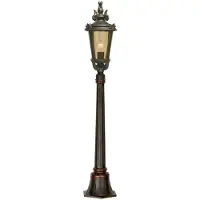 Elstead Lighting LED Tuin Pilaar Baltimore | 1X E27 Max 60W | IP44 (Outdoor) | Weathered Bronze