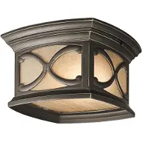 Elstead Lighting LED Buitenlamp Franceasi | 2X E27 Max 60W | IP44 | Dimbaar | Olde Bronze