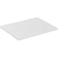 Comad Adele White FSC wastafel toppaneel 60cm wit mat
