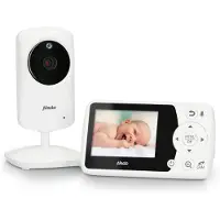 Alecto DVM-64 Babyfoon met camera en 2.4" kleurenscherm, wit