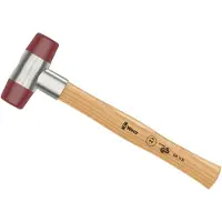 Wera Schonhammer, mediumhard, 635 gram, artikelnummer 05000525001, 320 mm, Perlík