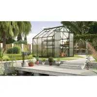 Pergart Tuinkas Uranus 6700 - Polycarbonaat 4mm - Smaragd - 257x258x248cm