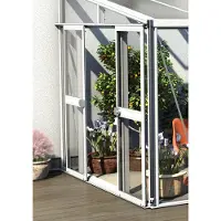 Vitavia Kit Voor Deurset Voor De Athena Broeikas Aluminium Wit