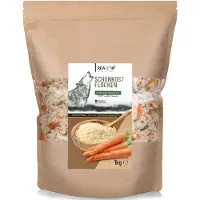 ReaVET - Rijst met wortel en prei vlokkenmix voor Honden - Koolhydraten en vezels voor je Hond - Goede toeving bij droogvoer en natvoer - 1000g