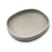 The cotton cloud Bord met zuignap in silicone Alfie Sand