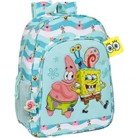 Safta Bob Esponja Stay Positive 19l 32x44x14 Cm 612291180 Backpack Veelkleurig Kinderen