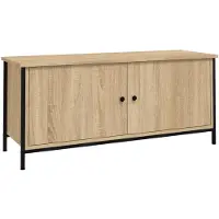 vidaXL Tv-meubel 102x35x45 cm bewerkt hout sonoma eikenkleurig