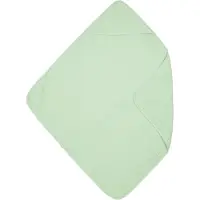 Meyco Baby Uni badcape - hydrofiel - soft green - 80x80cm