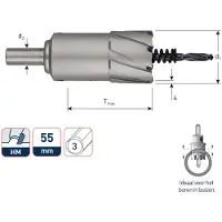Rotec 535.0181 Gatfrees 18 mm schacht 13 mm