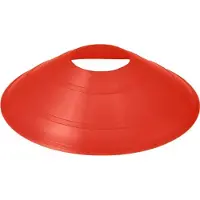 Piri Sport Afbakenbollen Soft Plastic Oranje 10 st.
