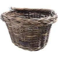 Wicked Fietsmand Wicked Aan Stuur Ovaal Grey