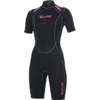 Bare 2mm Shorty - Wetsuit - Dames - 06 - Zwart/Roze