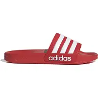 Adidas Muiltjes 'Adilette' rood / wit
