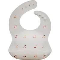Mushie Bibs Siliconen Slab - Cherries
