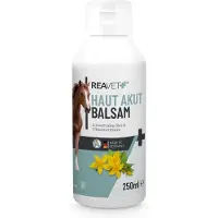ReaVET - Huid Acuut Balsem voor Paarden - Bij zonnebrand & irritatie als gevolg van jeuk - Geschikt voor Paarden met een gevoelige huid - 250ml