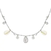 Yehwang Ketting - Schelpjes - Endless Summer - Zilverkleurig -