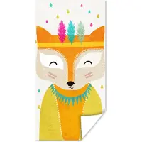 PosterMonkey Dieren - Kleuren - Vos - Portret