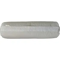 Samarali Yoga bolster - 100% katoen - 20x60 cm - 3.5KG - 2 covers (buiten & binnen) - GOTS gecertificeerd