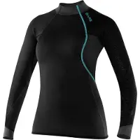 Bare Exowear Long Sleeve Thermal T-shirt 2 Mm Zwart 12 Vrouw