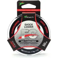 Intech Fluorocarbon Shock Leader - 0.298mm - 50m - 5.3kg/12lb - Fluorcarbon Voorslag voor Zeevissen, Roofvissen & Karpervissen