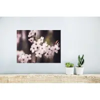 PosterMonkey Poster Bloemen - Wit - Natuur - Plant - Bloesem - 40x30 cm