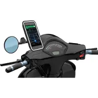 Shapeheart smartphonehouder scooter magnetisch 16,7 cm zwart