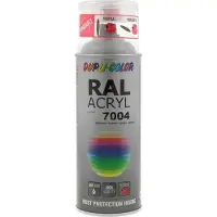 Motip Dupli-Color Spuitbus Acryl Hoogglans - RAL 7004 Signaalgrijs
