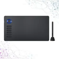 Veikk A15 Pro Tekentablet Blauw 10 x 6 inch digitale pentablet met 12 sneltoetsen en een snelkeuze (8192 niveaudruk batterij - gratis stylus)