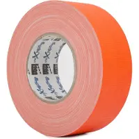 MagTape XTRA neon gaffa tape 50mm x 50m oranje
