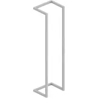 Boss & Wessing BWS Handdoekenrek Industrieel | 95x25x20cm | Mat Wit