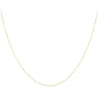 Oozoo Jewellery - goudkleurige ketting met klassiek detail - SN-2004