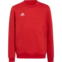 Adidas Sportief sweatshirt 'Entrada 22' vuurrood / wit