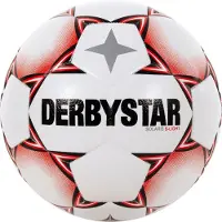 Derbystar Solaris Super Light Voetbal Maat 5 Wit Rood Zwart