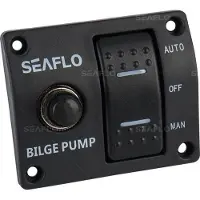 Seaflo Bilgepomp paneelschakelaar incl. LED-indicator, 12/24V