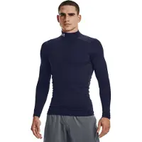 Under Armour Coldgear Comp Mock Long Sleeve T-shirt Blauw 2XL / Regular Man