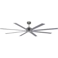 Freelight Plafondventilator The Gigant Zilver 2 Meter