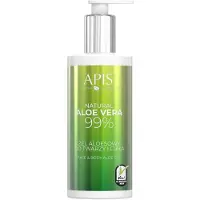 Apis Natuurlijke aloë vera 99% aloë vera gel voor gezicht en lichaam 300ml